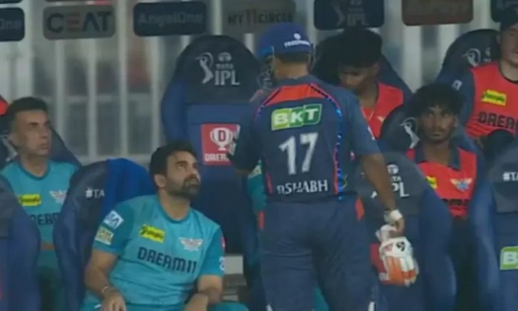 डगआउट में गुस्से में दिखे ऋषभ पंत, सातवें नंबर पर भेजे जाने पर हरभजन सिंह ने उठाए सवाल - बोले, अगर क