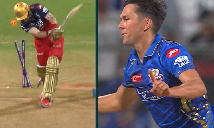 VIDEO: पहली ही गेंद पर चौका खाया… दूसरी पर बिखेर दिए स्टंप्स, ट्रेंट बोल्ट ने फिर दिखाया जलवा!