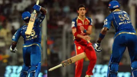 IPL Fights When Kieron Pollard threw bat at Mitchell Starc after heated altercation उस दिन IPL में क्रिकेट शर्मसार हुआ और बैट और गेंद का इस्तेमाल हुआ था ‘लड़ाई’ में