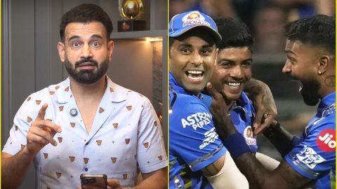 Irfan Pathan ने चुनी MI की प्लेइंग XII, RCB के खिलाफ मैच के लिए Jasprit Bumrah को किया टीम में शामिल Irfan Pathan ने चुनी MI की प्लेइंग XII, RCB के खिलाफ मैच के लिए Jasprit Bumrah को किया टीम में शामिल