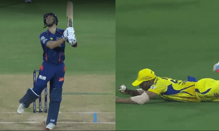 VIDEO: चमत्कारी कैच! राहुल त्रिपाठी ने लपका बेहतरीन कैच, मर्कराम को भेजा पवेलियन
