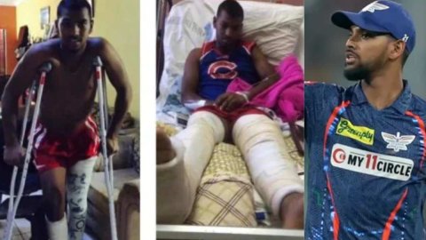 Nicholas Pooran’s incredible tale from traumatic car accident to smashing sixes in IPL Nicholas Pooran’s incredible tale from traumatic car accident to smashing sixes in IPL