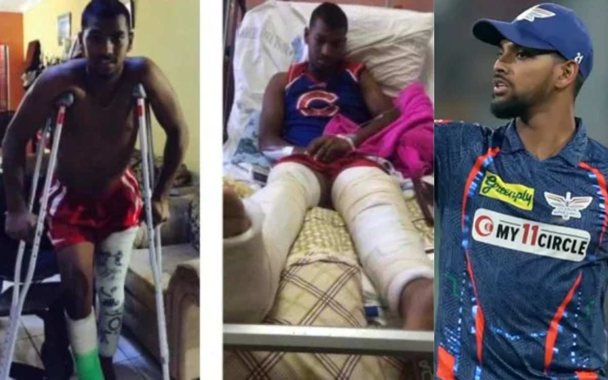Nicholas Pooran’s incredible tale from traumatic car accident to smashing sixes in IPL