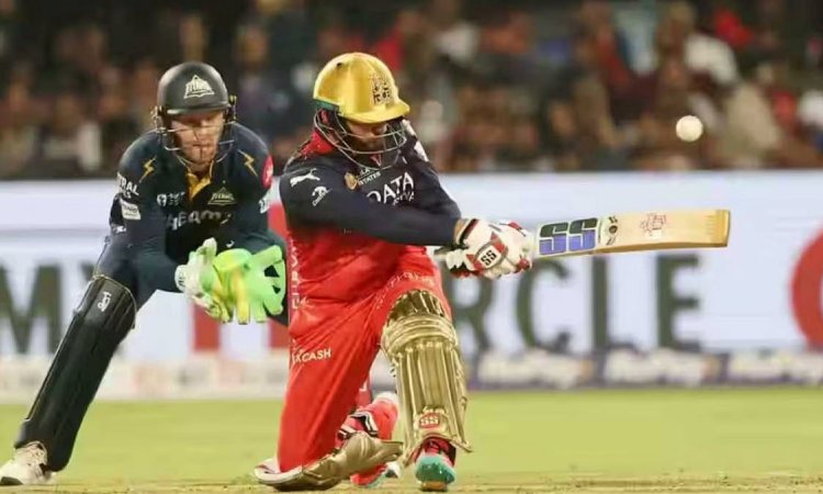 RCB की पारी लड़खड़ाई, लिविंगस्टोन के 54 और टिम डेविड की फिनिशिंग से गुजरात को मिला 170 रन का लक्ष्य