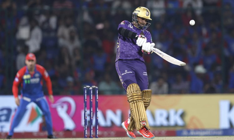 रघुवंशी-रिंकू की साझेदारी और पॉवरप्ले के तूफान से कोलकाता ने दिल्ली को दिया 205 रन का टारगेट