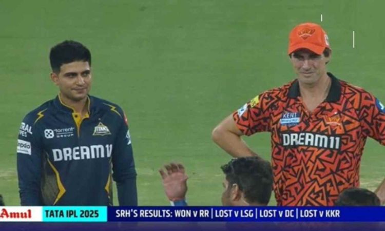 IPL 2025 Gujarat Titans opt to bowl first against Sunrisers Hyderabad 