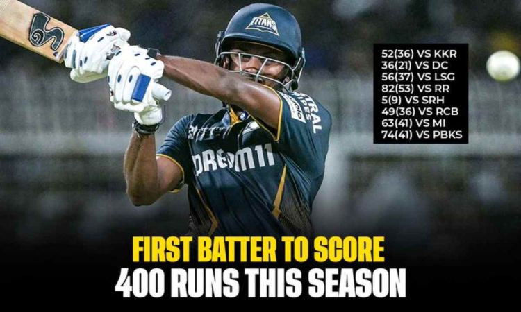 Sai Sudharsan creates history against KKR Breaks Shaun Marsh’s Record