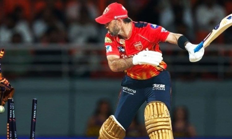 Watch - Varun Chakaravarthy has dismissed Glenn Maxwell in fith time! மேக்ஸ்வெல்லை க்ளீன் போல்டாக்கிய வருண் சக்ரவர்த்தி - காணொளி!