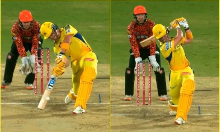 Watch - Dewald Brevis Smashed 3 Sixes Against Kamindu Mendis With A No Look Shot In Csk Vs Srh Match கமிந்து மெண்டிஸ் ஓவரில் அடுத்தடுத்து சிக்ஸர்களை பறக்கவிட்ட பிரீவிஸ் - காணொளி!