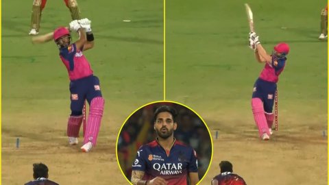 Dhruv Jurel और Shubham Dubey ने नहीं किया Bhuvneshwar Kumar का लिहाज, 1 ओवर में ठोके 22 रन; देखें VI