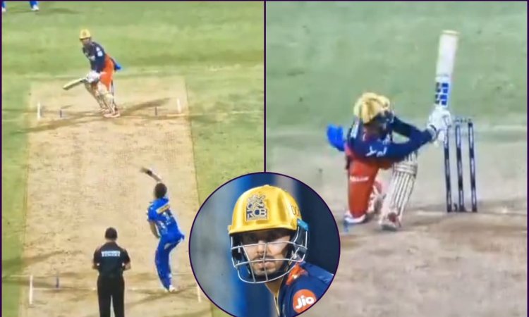 Jitesh Sharma Rocked... ट्रेंट बोल्ट को मारा IPL 2025 का सबसे बवाल छक्का; 8 बॉल में जड़े 24 रन; देखे