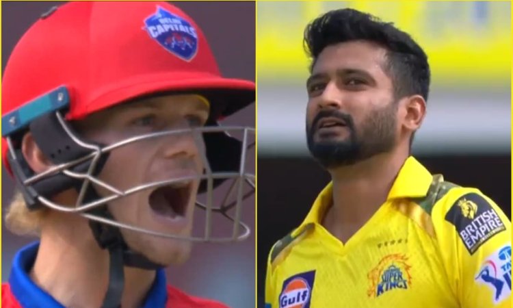 0,0,0,0,W: खलील अहमद की धुन पर नाचे जेक फ्रेजर-मैकगर्क, छक्का मारने के चक्कर में हुए OUT; देखें VIDE