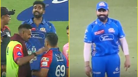 करुण नायर और जसप्रीत बुमराह की हो रही थी लड़ाई और दूर से मज़े ले रहे थे रोहित शर्मा, क्या आपने देखा करुण नायर और जसप्रीत बुमराह की हो रही थी लड़ाई और दूर से मज़े ले रहे थे रोहित शर्मा, क्या आपने देखा