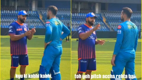 गुरु बने रोहित शिष्य बने समद... फिर LSG के बैटर को मिला क्रिकेट का सबसे बड़ा ज्ञान; आप भी देखिए VIDE