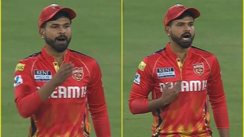 Shreyas Iyer को आया भयंकर गुस्सा, LIVE MATCH में अंपायर पर निकाली भड़ास; देखें VIDEO Shreyas Iyer को आया भयंकर गुस्सा, LIVE MATCH में अंपायर पर निकाली भड़ास; देखें VIDEO