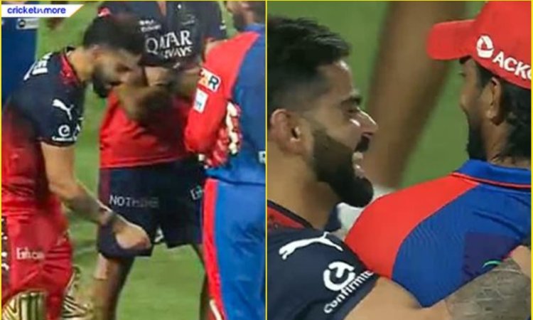 Virat Kohli ने लिए KL Rahul से मज़े, कांतारा सेलिब्रेशन करके उड़ाया DC के स्टार का मज़ाक; देखें VIDE