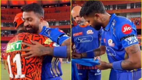 Mohammed Shami ने Hardik Pandya से लिया स्पेशल टी-शर्ट पर ऑटोग्राफ, क्या आपने देखा ये दिल छूने वाला 