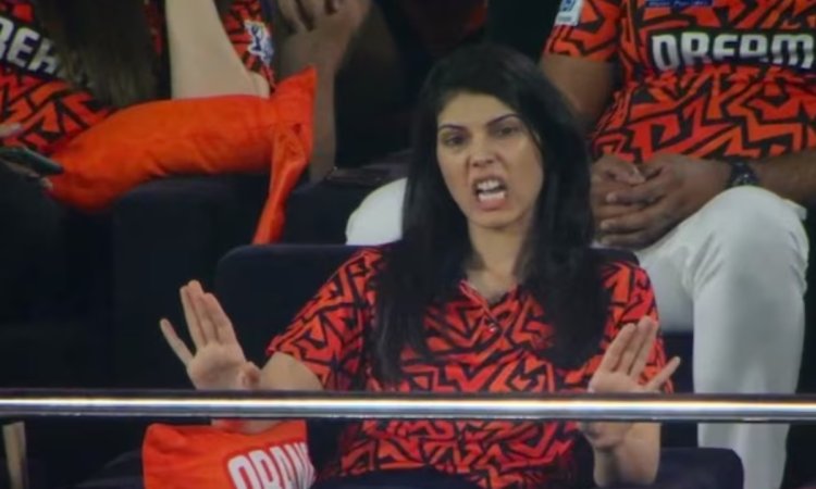 WATCH:अभिषेक शर्मा फिर से हुए फ्लॉप, SRH की मालकिन का कैमरे पर फूटा गुस्सा