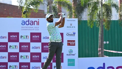 Adani Invitational Golf: Yuvraj Sandhu, Arjun Prasad rise to the top in Rd 2