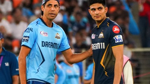 Ahmedabad: IPL 2024 T20 cricket match between Gujarat Titans and Mumbai Indians at Narendra Modi Sta