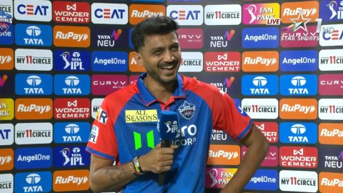 VIDEO: 'मुंबई के पास', देखिए कैसे अक्षर पटेल ने कर दी मुरली कार्तिक की बोलती बंद? VIDEO: 'मुंबई के पास', देखिए कैसे अक्षर पटेल ने कर दी मुरली कार्तिक की बोलती बंद?