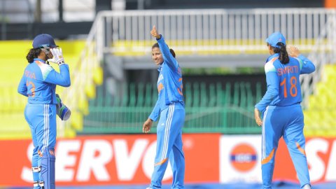 India fined for slow over-rate in first match of Sri Lanka Women's Tri-Series