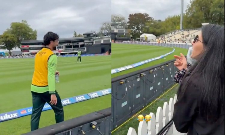VIDEO: 'शुभमन गिल को क्या इशारा कर रहा था', न्यूजीलैंड में इंडियन फैन ने अबरार अहमद को घेरा