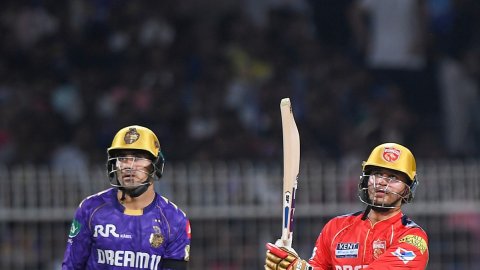 IPL 2025: Arya, Prabhsimran light Up Eden Gardens as PBKS post 201/4