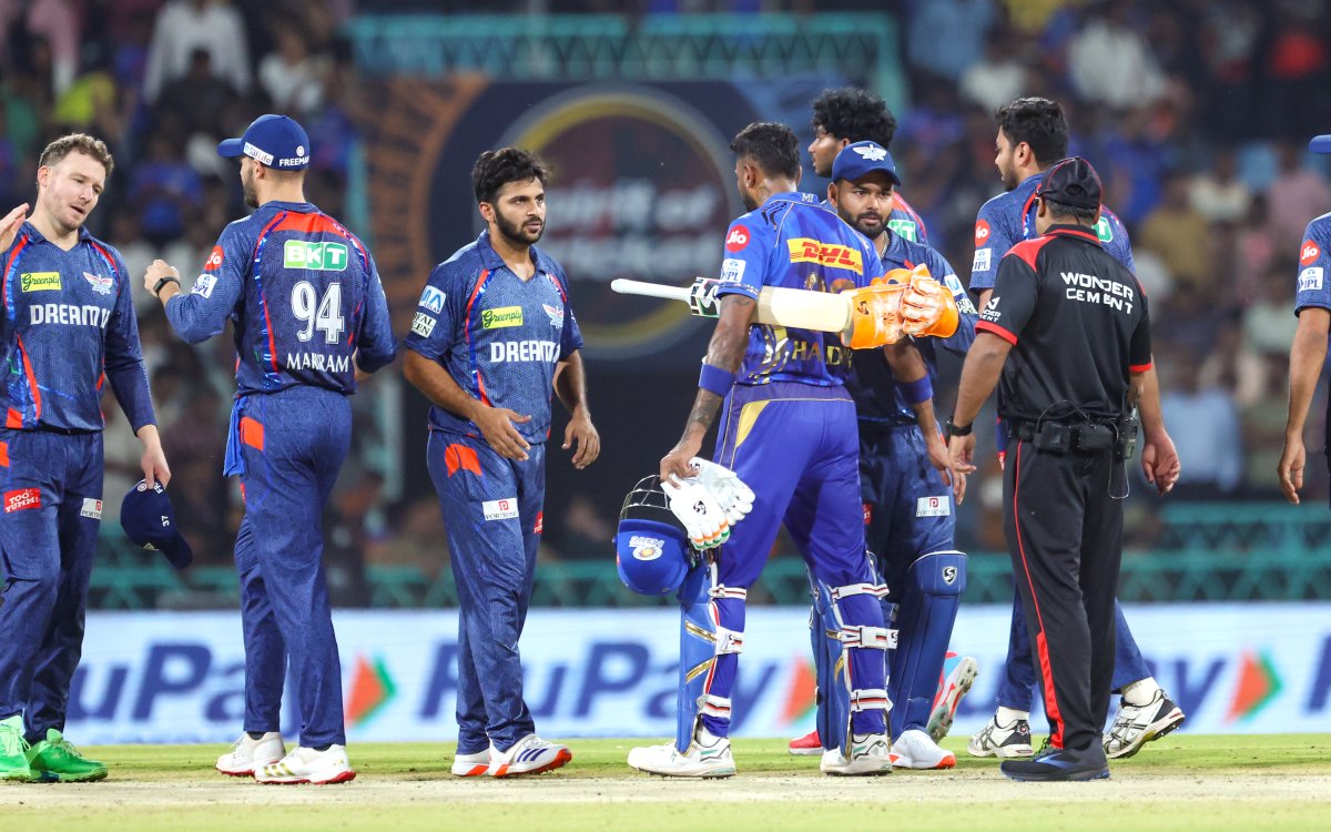IPL 2025: In-form Mumbai Indians take on LSG in clash of playoff hopefuls