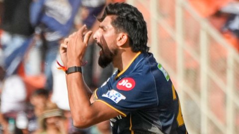IPL 2025: Ishant Sharma struggles to stay in field amidst heatwave in Ahmedabad