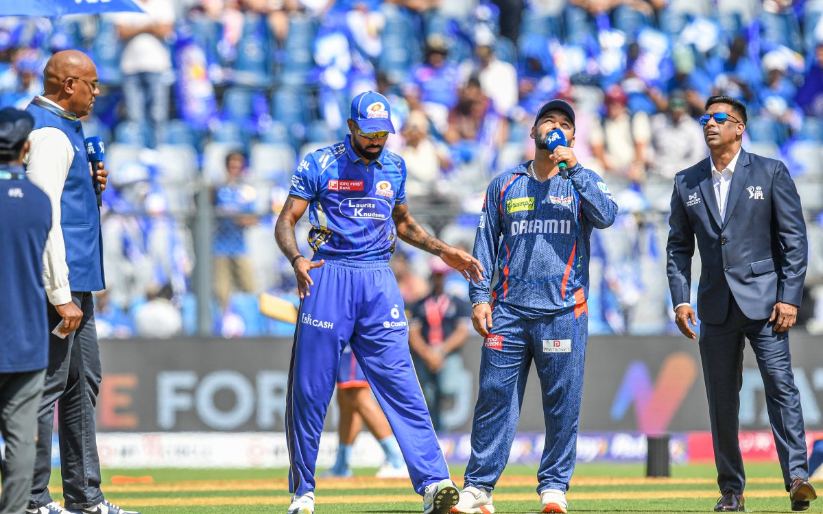 IPL 2025: LSG opt to bowl first against MI in scorching Wankhede