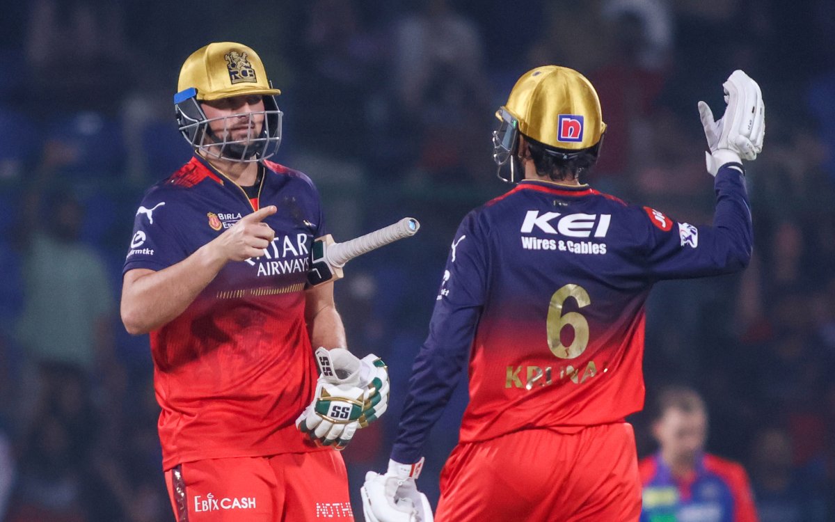 IPL 2025: Pandya’s all-round show takes RCB on top of points table, beat DC by six wickets (ld)