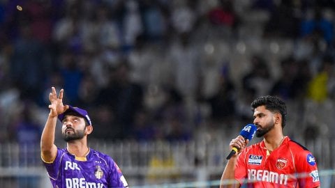 IPL 2025: Powell, Sakariya debut for KKR as PBKS elect to bat