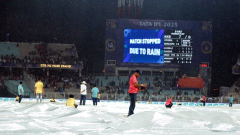 IPL 2025: Rain has final say as KKR, PBKS share points in abandoned clash at Eden Gardens
