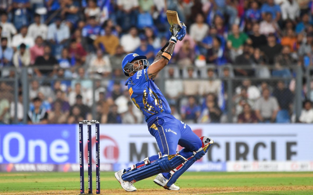 IPL 2025: Suryakumar Yadav becomes eighth MI player to reach 100 game landmark