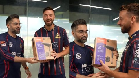 WATCH: जेम्स विंस ने लगाई मैच विनिंग सेंचुरी, ड्रेसिंग रूम में मिला हेयर ड्रायर