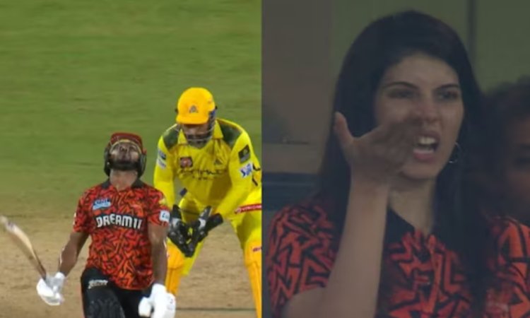 WATCH: कामिंदु मेंडिस ने जैसे ही मिस की फ्री हिट, देखने लायक था काव्या मारन का रिएक्शन