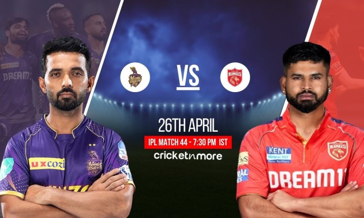 KKR vs PBKS Dream11 Prediction Match 44, IPL 2025