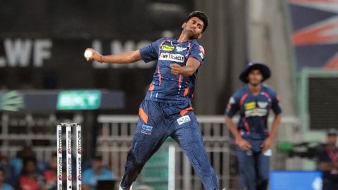 Lucknow: IPL match between Lucknow Super Giants and Gujarat Titans at Ekana Cricket Stadium