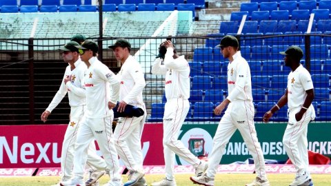 Mehidy Hasan powers Bangladesh to inning & 106 runs win over Zimbabwe