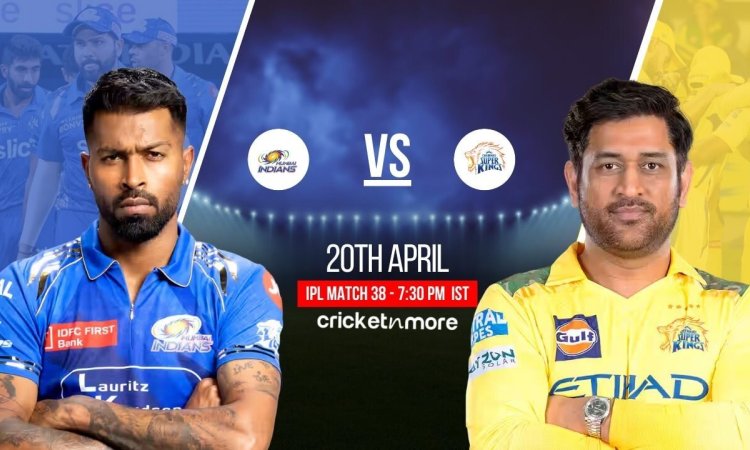 MI vs CHE Dream11 Prediction Match 38, IPL 2025