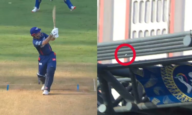 VIDEO: मिचेल मार्श ने दीपक चाहर को मारा गगनचुंबी छ्क्का, स्टेडियम की छत पर जाकर गिरी बॉल