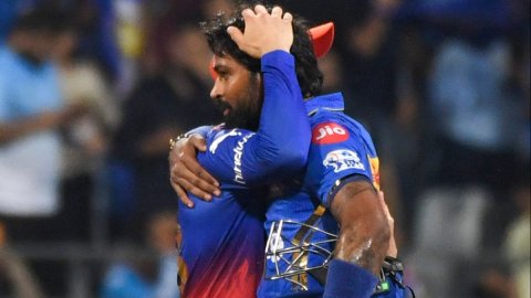 Mumbai: IPL match between Mumbai Indians and Royal Challengers Bengaluru at Wankhede Stadium Mumbai: IPL match between Mumbai Indians and Royal Challengers Bengaluru at Wankhede Stadium