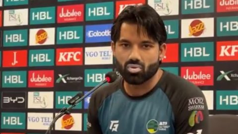 VIDEO: 'पाकिस्तान की मुझसे डिमांड क्रिकेट है इंग्लिश नहीं, मुझे इंग्लिश नहीं आती' VIDEO: 'पाकिस्तान की मुझसे डिमांड क्रिकेट है इंग्लिश नहीं, मुझे इंग्लिश नहीं आती'