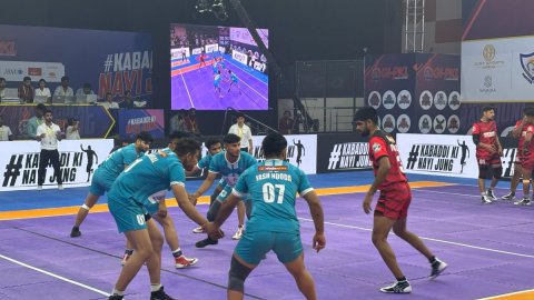 Punjabi Tigers beat Tamil Lions as Global Indian Pravasi Kabaddi League starts in Gurugram