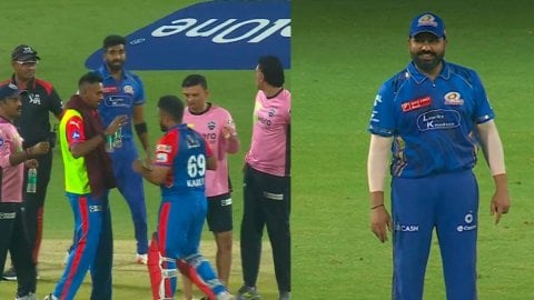 Rohit's 'crazy reaction' to Nair-Bumrah heated spat goes viral, netizens say ex-MI skipper never dis