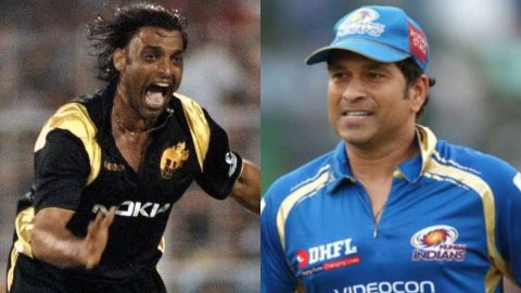 When Shoaib Akhtar dismissed Sachin Tendulkar in the first over of an IPL 2008 match जब IPL में शोएब अख्तर के लिए मुंबई में सचिन तेंदुलकर को आउट करना क्राइम बन गया