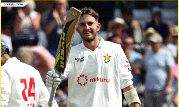 Brian Bennett Created History Smashed The Fastest Test Hundred For Zimbabwe Eng Vs Zim Only Test ஜிம்பாப்வே அணிக்காக சாதனை படைத்த பிரையன் பென்னட்!