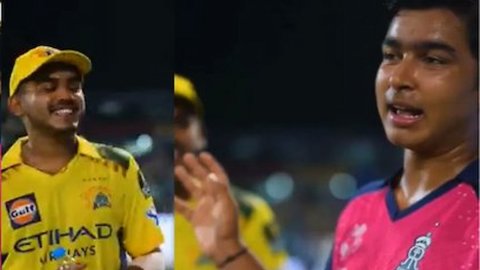 'ये अपना भाई है, देगा नहीं', IPL के दो यंगस्टर्स की नोकझोंक का मस्ती भरा वीडियो वायरल
