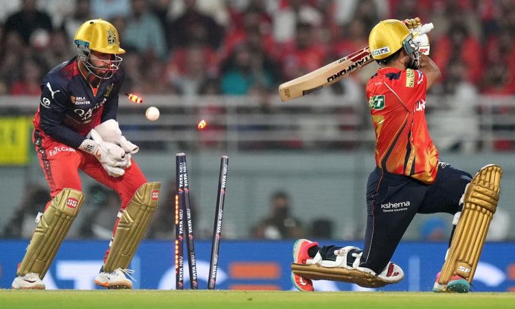 PBKS vs RCB: हेजलवुड और सुयश शर्मा की कहर बरपाती गेंदबाजी, पंजाब किंग्स क्वालिफायर 1 में सिर्फ 101 र PBKS vs RCB: हेजलवुड और सुयश शर्मा की कहर बरपाती गेंदबाजी, पंजाब किंग्स क्वालिफायर 1 में सिर्फ 101 र
